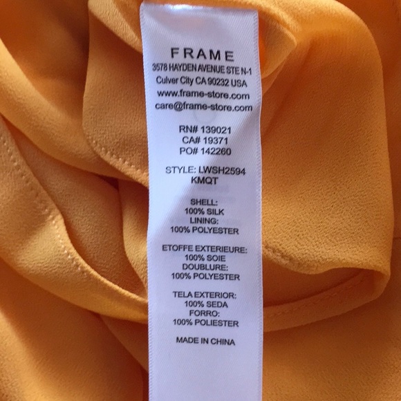 NWT FRAME Halter Top - Picture 6 of 6